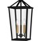 Quoizel Hull Outdoor Hanging 3 Light Matte Black HUL1909MBK - alternate 3